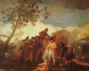 弗朗西斯科德戈雅 - Blind Man Playing the Guitar